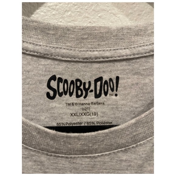 SCOOBY DOO Gray Short Sleeve T-Shirt - Picture 2 of 3